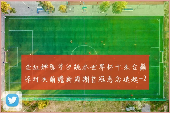 全红婵陈芋汐跳水世界杯十米台巅峰对决前瞻新周期首冠悬念迭起